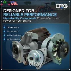 OEG Parts New Starter Compatible with Perkins Engine CAT Skid Steer 3Cyl 4Cyl 18