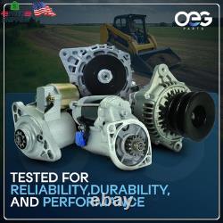 OEG Parts New Starter Compatible with Perkins Engine CAT Skid Steer 3Cyl 4Cyl 18