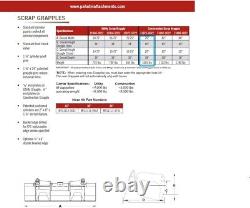 Paladin Ffc 76 Skid Steer Skidsteer Commercial Bucket Scrap Grapple 11876 New
