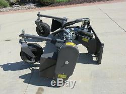 Paladin Harley 72 Skid Steer Loader Hydraulic Angle Power Box Rake Attachment