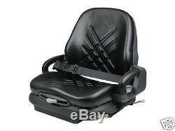 Premium Integrated Suspension Seat, Hip Restraints, Document Holder, Forklift #ea