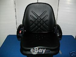 Premium Integrated Suspension Seat, Hip Restraints, Document Holder, Forklift #ea