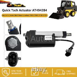 Quick Tach Actuator AT494284For John Deere Skid-Steer Loaders 318D 318E AT424407