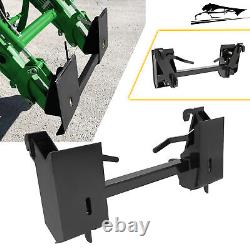 Quick Tach Adapter Latch Box Attachment For Global John Deere Skid Steer Loader