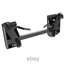 Quick Tach Adapter Latch Box Attachment For Global John Deere Skid Steer Loader