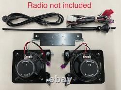 Radio kit for John Deere D & E Series compact loader, skid steer (NO radio)