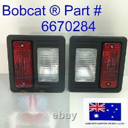 Rear Tail Light Set Pair for Bobcat 553 751 753 763 773 775 853 863 864 873 883