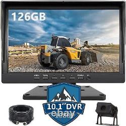 Rvitycam Skid Steer Screen 128GB 1080P 10.36 Inch Monitor Backup Camera
