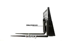 SKID STEER FORKS ETERRA Brand HD Rated Skid Steer Forks 5500 Lb. Rating