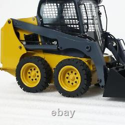 SM450 1/14 Hydraulic RC Skid-Steer Loader Metal Radio Control Truck Sound Light