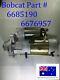 Starter Motor For Bobcat 6685190 6676957 Kubota Doosan S160 S175 S185 S205 S220