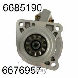 STARTER MOTOR for Bobcat 6685190 6676957 KUBOTA DOOSAN S160 S175 S185 S205 S220