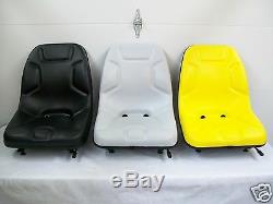 Seat For Skid Steer Loader, Bobcat, John Deere, New Holland, Case, Gehl, Cat #fh