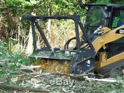 Series II Skid Steer Mulcher Attachment 72 with teeth No fuss land clearing