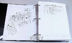 Service Manual Set Case 1835b Uni Loader Skid Steer Parts Catalog Workshop Shop