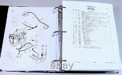 Service Manual Set Case 1835b Uni Loader Skid Steer Parts Catalog Workshop Shop