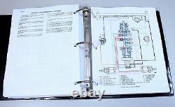 Service Manual Set Case 1835b Uni Loader Skid Steer Parts Catalog Workshop Shop