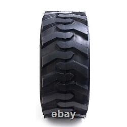 Set 4 12-16.5 Skid Steer Loader Tires 12PR 12x16.5 SKS Heavy Duty Tubeless Tire