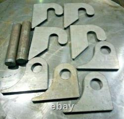 Set of Gehl Skidsteer Weld On Loader Brackets. Skid Steer