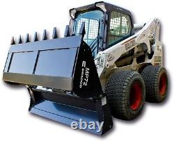 Skid Steer 4 in 1 Bucket Bradco HD 4-In-1 Bucket 78 Tooth Edge