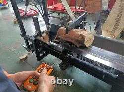 Skid Steer Attachment Firewood Wood Processor 30t Log Splitter Forestry Machine