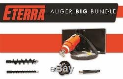 Skid Steer Auger Big Bundle Save Bundles! Contractor's Package Eterra 4500