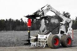 Skid Steer Auger System Post hole digging and More! Premium Eterra Auger 2500