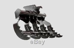 Skid Steer Backhoe -Eterra Brand-Backhoe Quick Change Grapple Rake