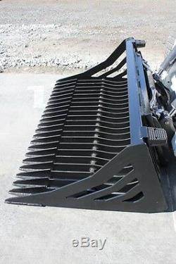 Skid Steer Bucket Eterra HD Skeleton Rock Bucket 80