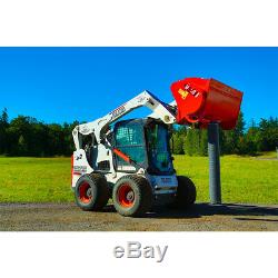 Skid Steer Cement Mixer Scoop & Mix Eterra Mix & Go Cement Mixer BMX-250