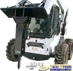 Skid Steer Concrete Rock Breaker Arrowhead R75S Hydraulic Concrete Breaker