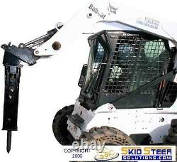 Skid Steer Concrete Rock Breaker Arrowhead R75S Hydraulic Concrete Breaker