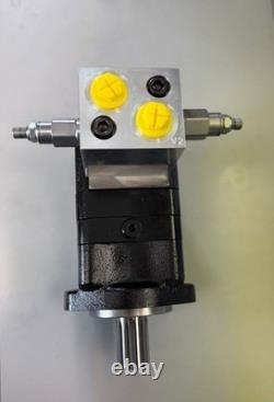 Skid Steer Kit, F2160 14 spline Hydraulic Motor with Cross Port Relief Valve