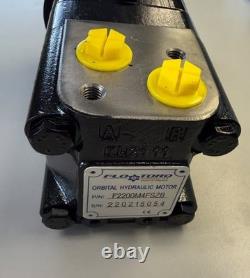 Skid Steer Kit, F2160 14 spline Hydraulic Motor with Cross Port Relief Valve