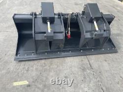 Skid Steer Loader Grapple Buckets 1981 mm (78 in), bolt-on Cutting Edge