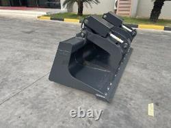 Skid Steer Loader Grapple Buckets 1981 mm (78 in), bolt-on Cutting Edge