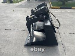 Skid Steer Loader Grapple Buckets 1981 mm (78 in), bolt-on Cutting Edge
