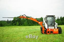 Skid Steer Sickle Bar Mower Eterra Raptor Boom Mower Sickle 9 Foot