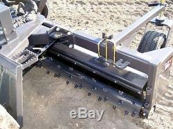 Skid Steer Soil Conditioner Harley Rake 84 Fixed Angle