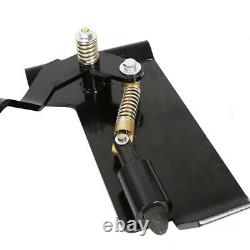 Skid Steer Weld Plate On Quick Connect Conversion Adapter Latch Box QTK