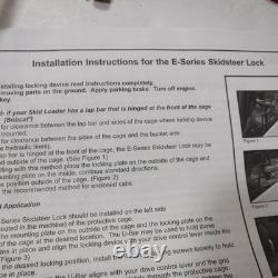 Skid Steer lock made by Equipment Lock