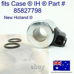 Solenoid Coil fits Case New Holland B110 LB75. B B110B B100B B95B B95BLR LB90. B