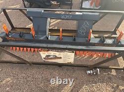 TMG-SLR72 Skid Steer Land Leveler Ripper Scarifier with Rake 72 MODEL WE SHIP