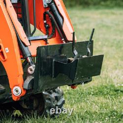 Titan Attachments Skid Steer Attachment Plate, Adapter for Full Size Skid Steer
