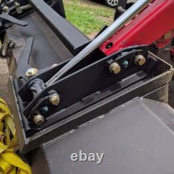 Titan Attachments Skid Steer Conversion Adapter, 17 x 9.25 Latch Box Weld