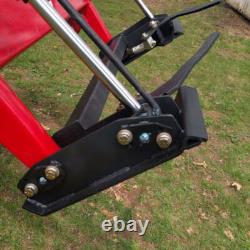 Titan Attachments Skid Steer Conversion Adapter, 17 x 9.25 Latch Box Weld