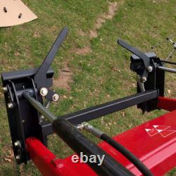 Titan Attachments Skid Steer Conversion Adapter, 17 x 9.25 Latch Box Weld