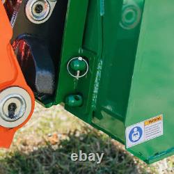 Titan Attachments Skid Steer Quick Tach Adapter Converts to Hook and Pin