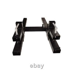 Tractor Pallet Forks Skid Steer Loader Bucket Clamp Forks Clamp 1500lb 43 New