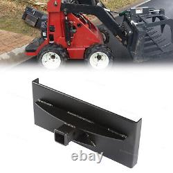 Trailer Receiver Hitch Attachment Plate Fits Toro Dingo Mini Skid Steer Loader